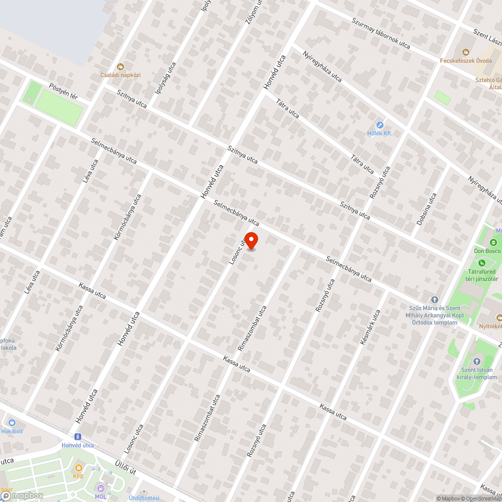 18. kerület Szemeretelep - Opel Zafirák bejelentés helye