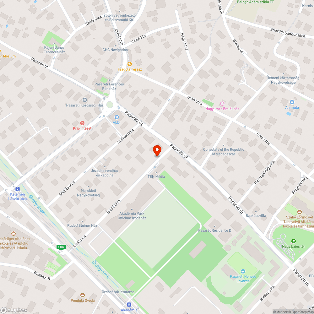 Gödör bejelentés helye