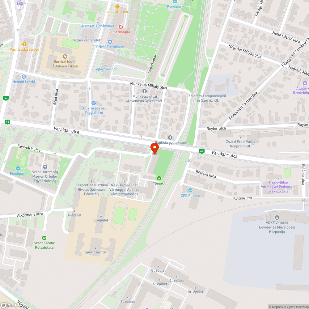 Gazdátlan hulladék utcán, közterületen bejelentés helye