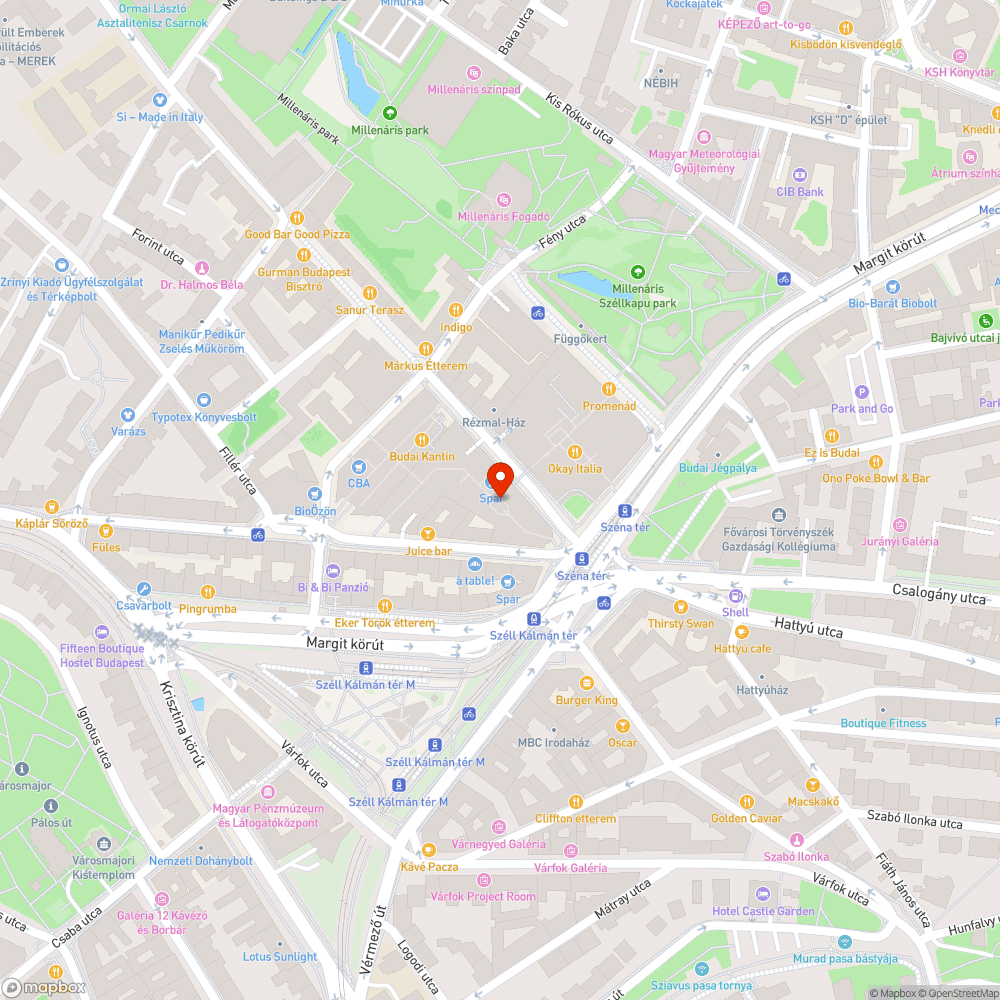 Eldőlt tábla, sérült útszegély bejelentés helye