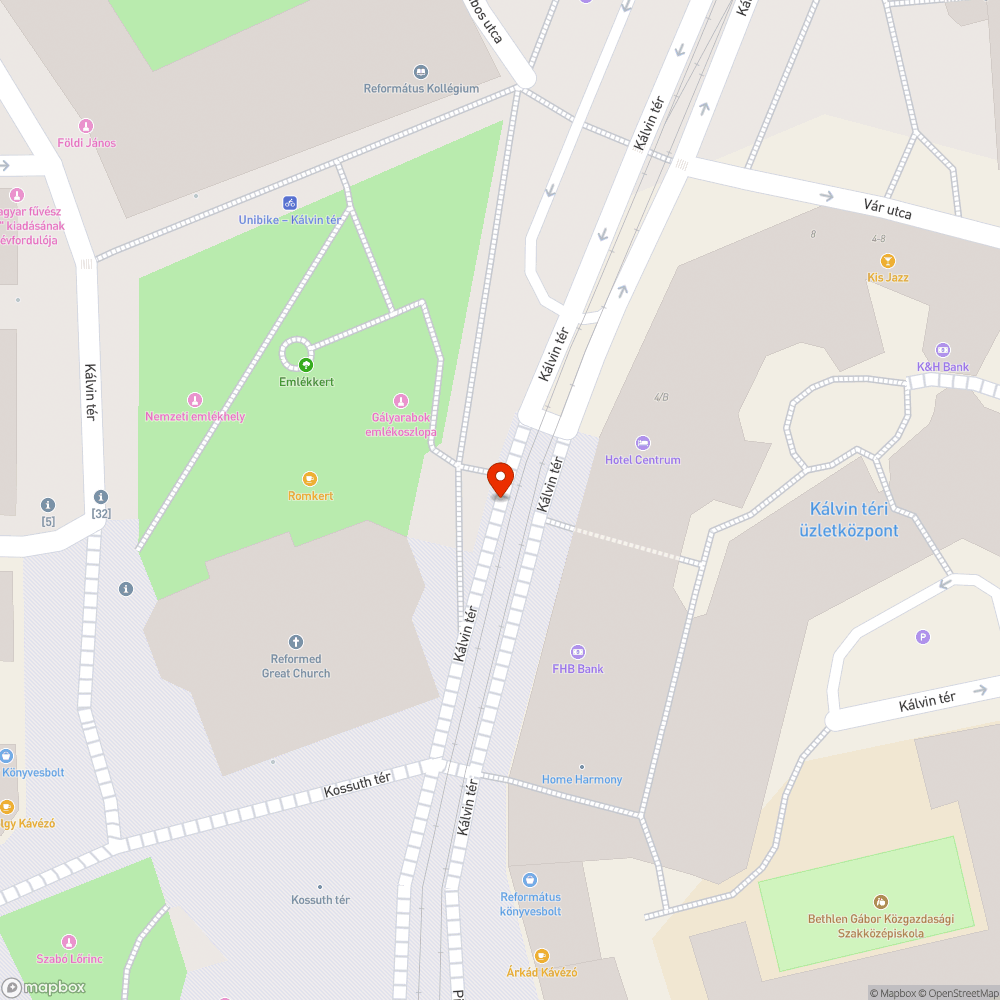 Torlaszt okozó moped és virágláda bejelentés helye