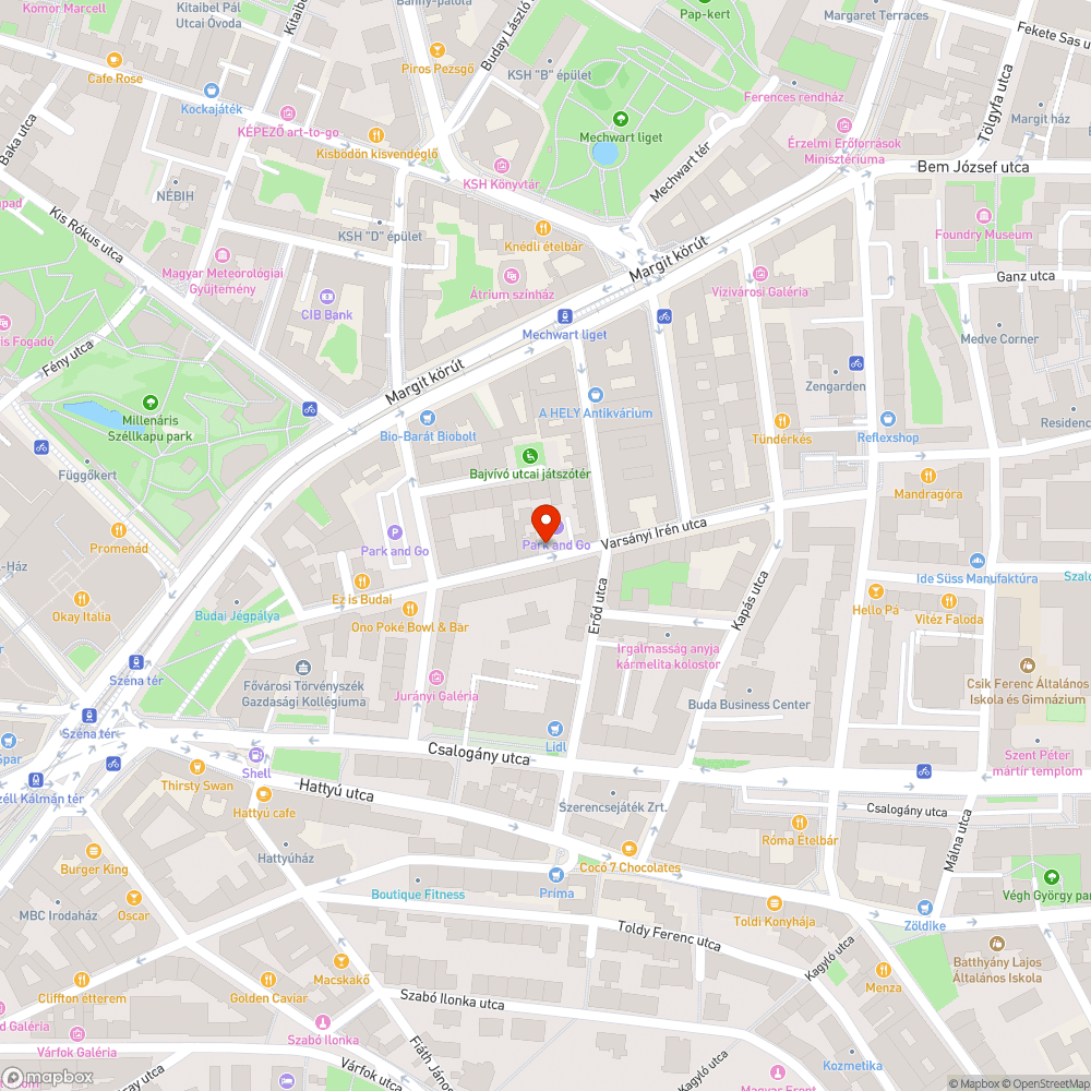 Ésszerűtlen megoldás bejelentés helye