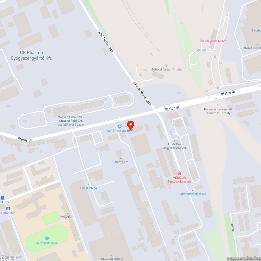 Zebra, gyalogátkelőhely felfestése bejelentés helye