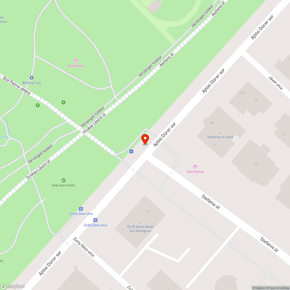 Nyitott szekrény bejelentés helye