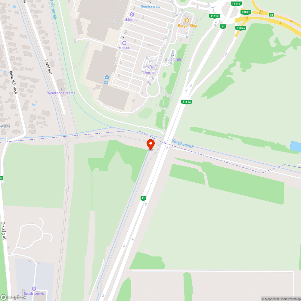 Tönkrement közműfedél bejelentés helye