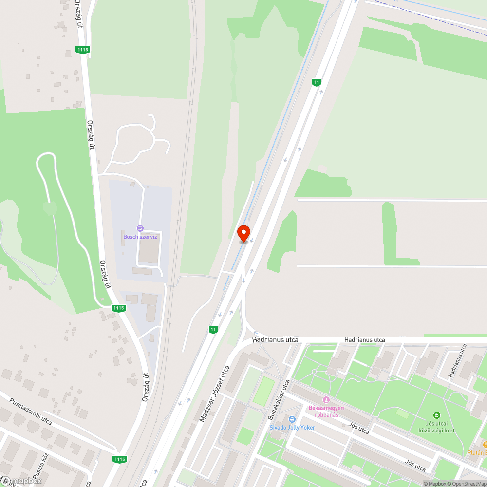 Eldugult víznyelő bejelentés helye