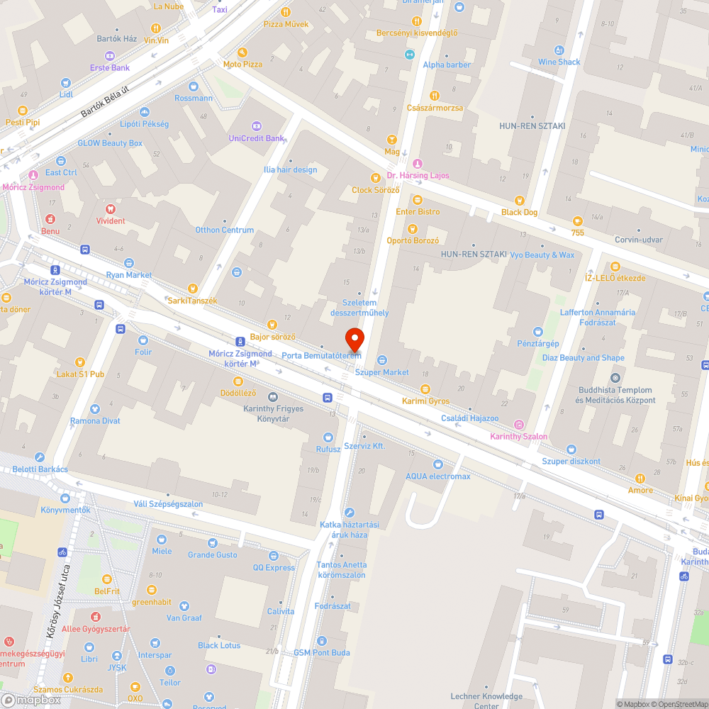 Hiányzó fényterelő bejelentés helye