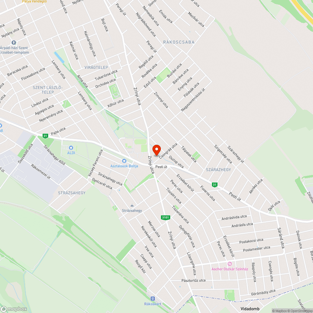 Kucorgó téri lámpa bejelentés helye