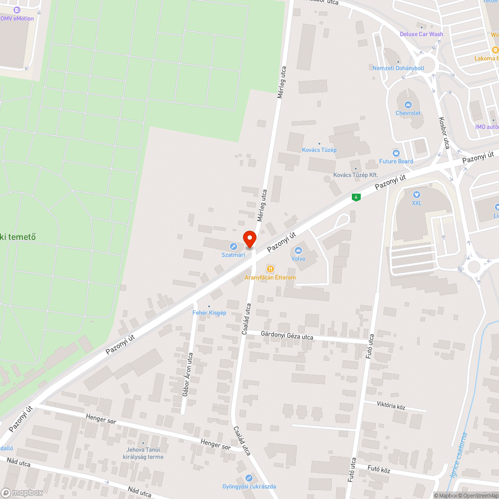 A zebra mellett sok cigicsikk bejelentés helye