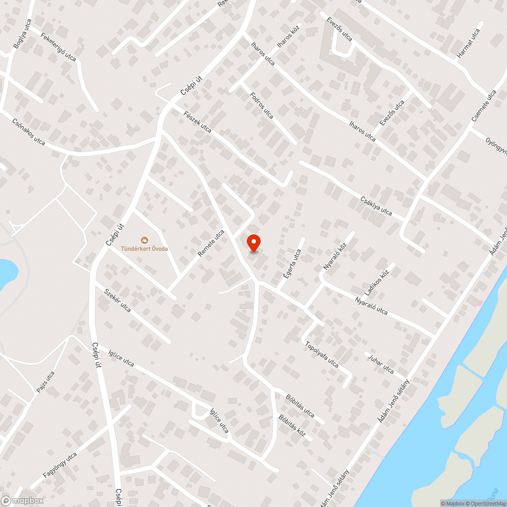 Kátyú bejelentés helye