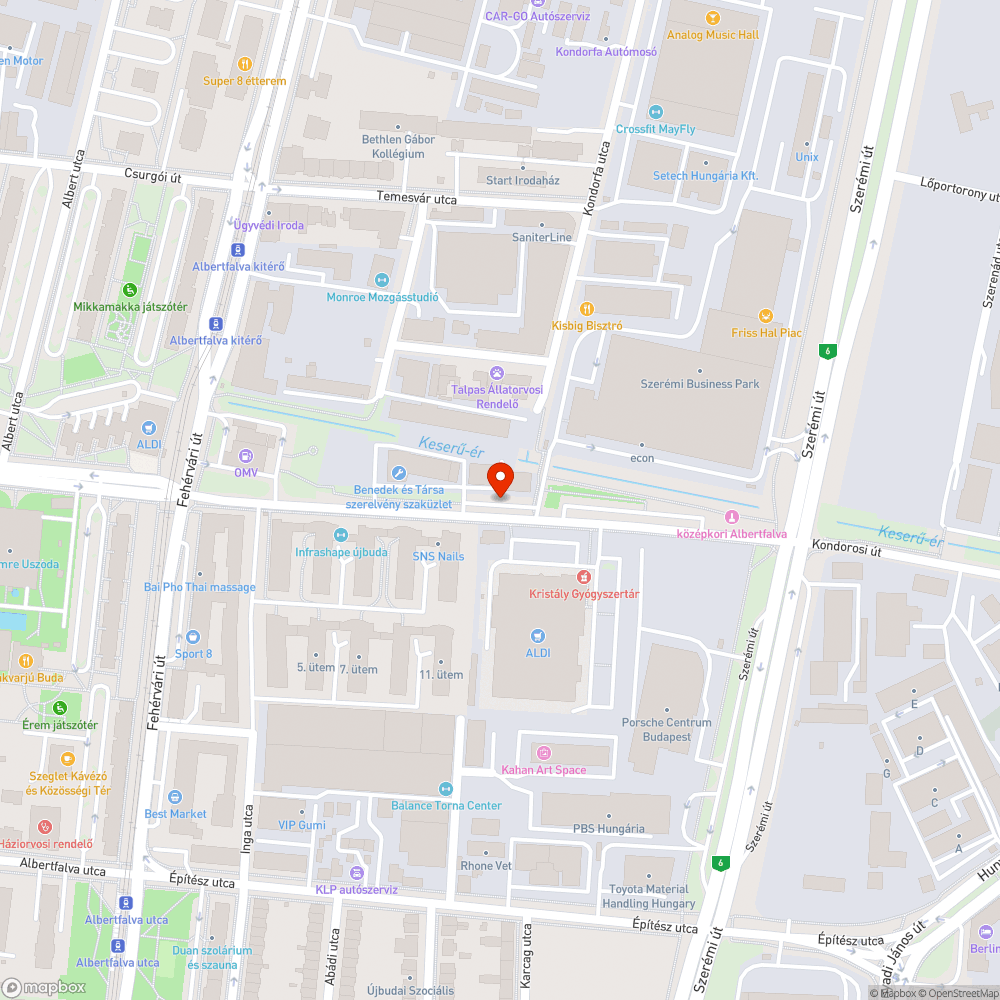 Hatalmas kráterek a parkolóban bejelentés helye