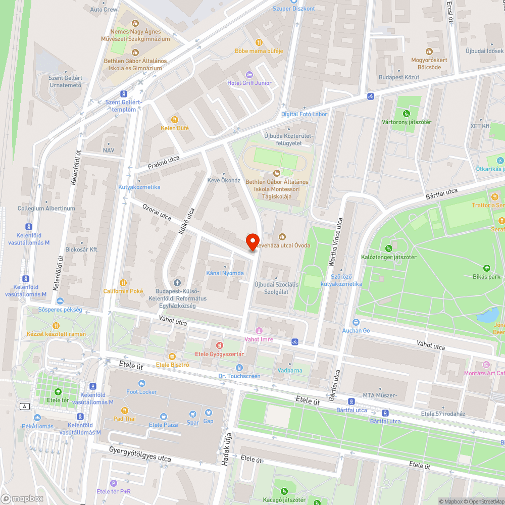 Kopott, lyukas fedlap bejelentés helye