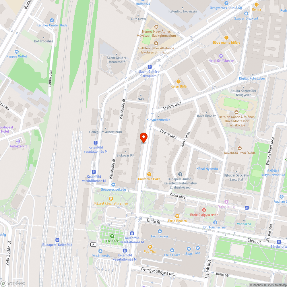 Feltöredezett járda bejelentés helye