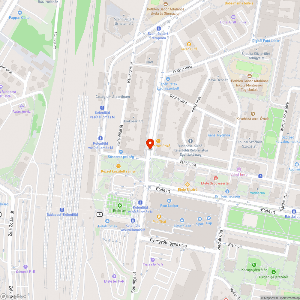 Hiányzó kerékpárút tábla bejelentés helye