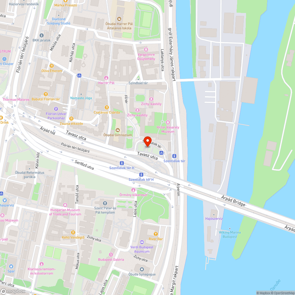 Botlásveszélyes járda bejelentés helye