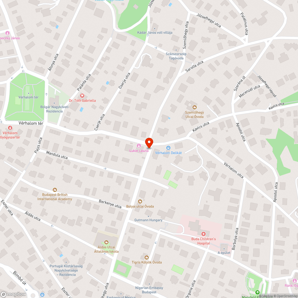 pad bejelentés helye