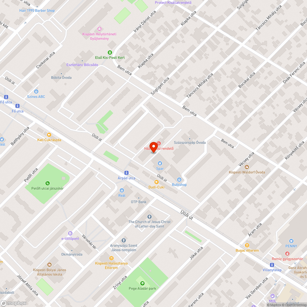 Sötét lámpa bejelentés helye