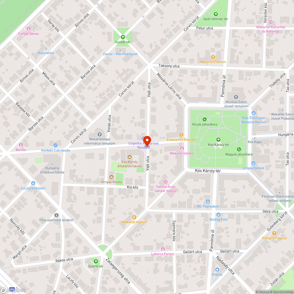 Berepedt, hiányzó burkolat bejelentés helye