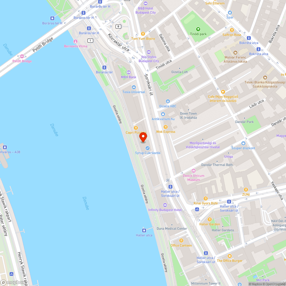 Lechner Ödön fasor - elektromos autó töltők bejelentés helye