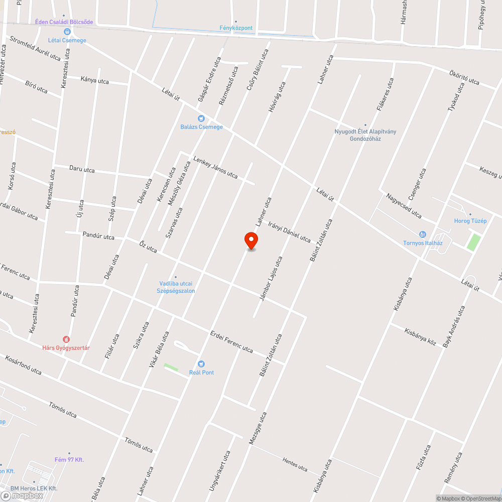 Megsűllyedt, kátyús útszakasz. bejelentés helye