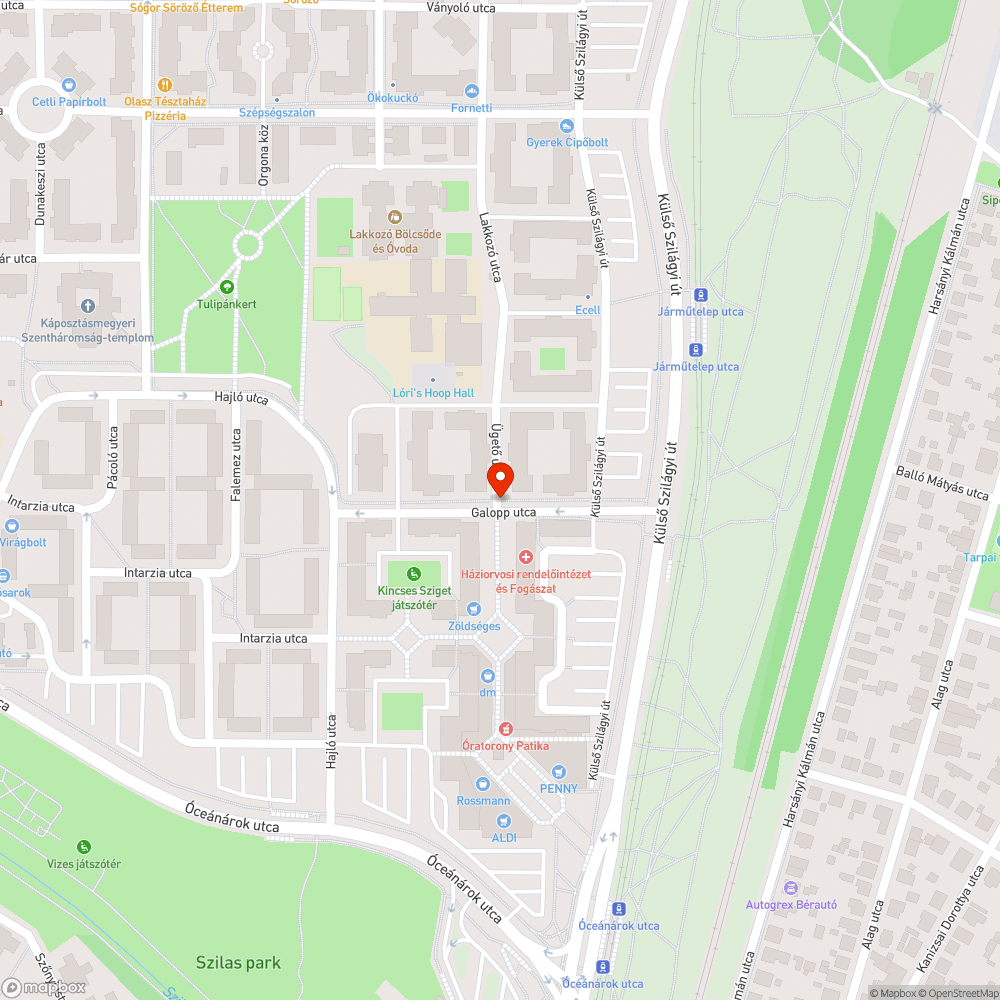 Állandó helytelen parkolás bejelentés helye