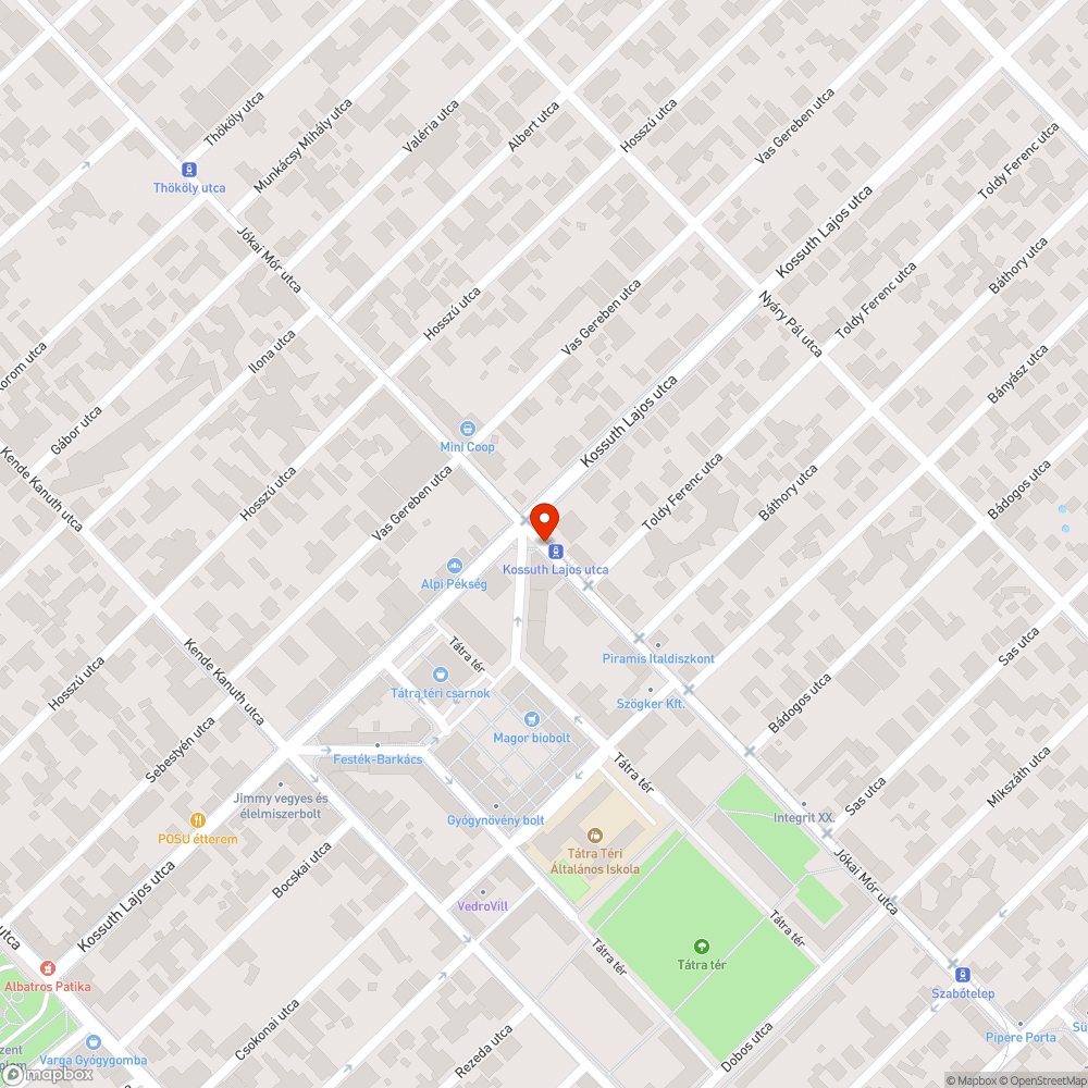 Lekopott zebra bejelentés helye