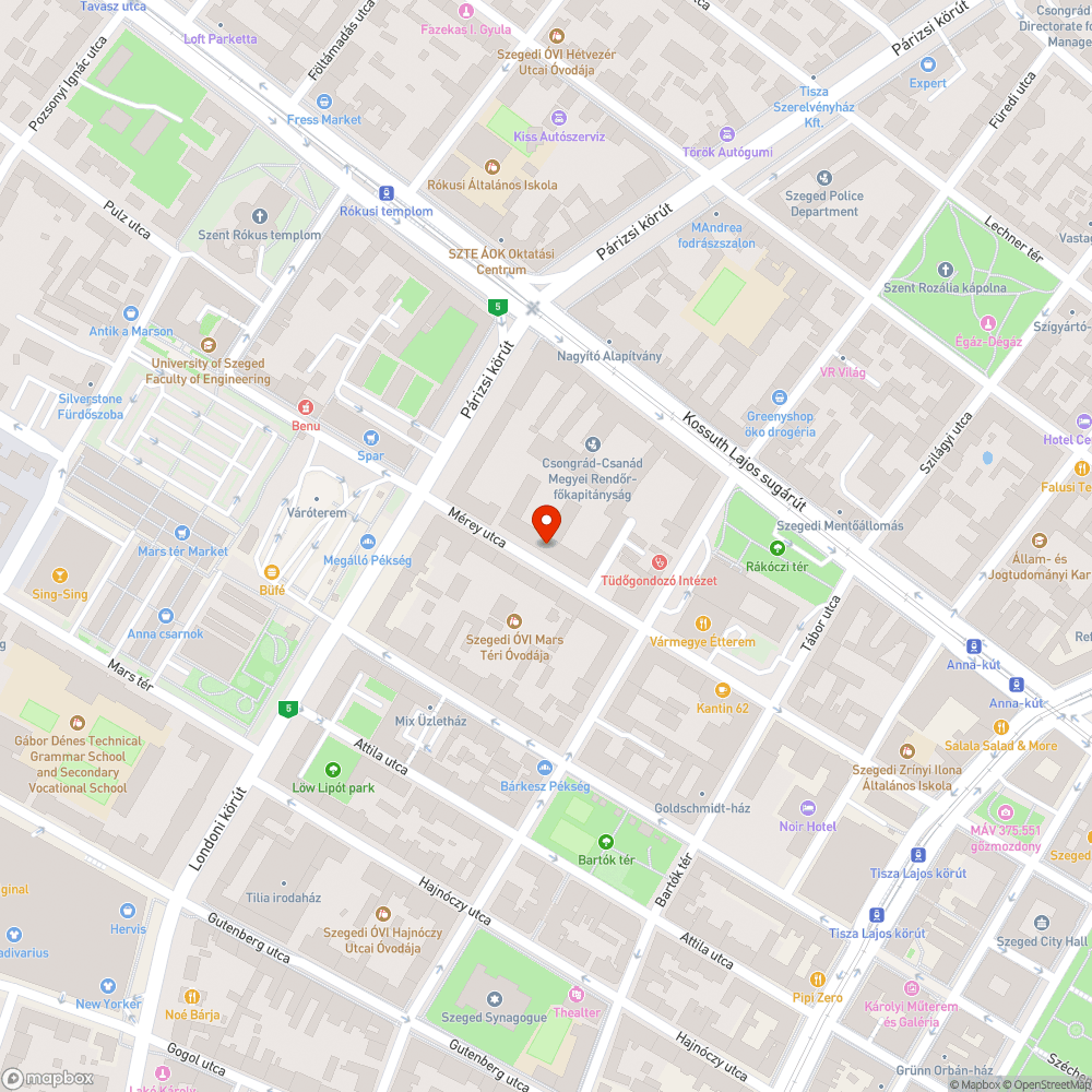 Szemetes, elhanyagolt parkolóhelyek bejelentés helye