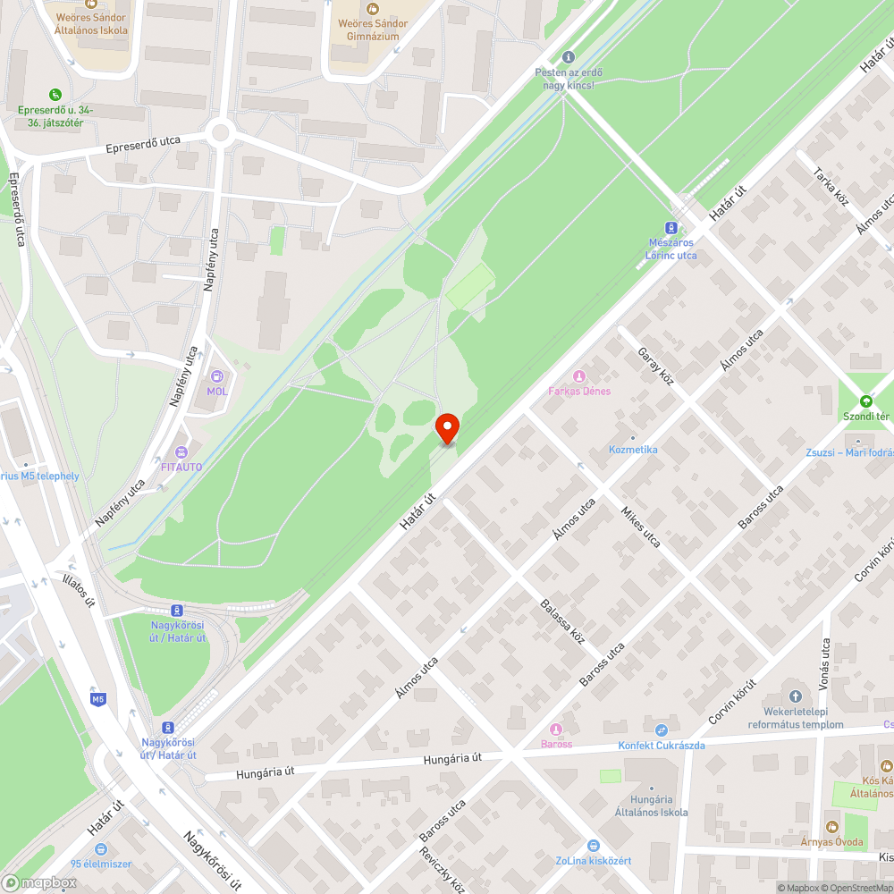 Sorompó vagy pollerek kellenek a sitt/szemét erdőbe hordása ellen! bejelentés helye