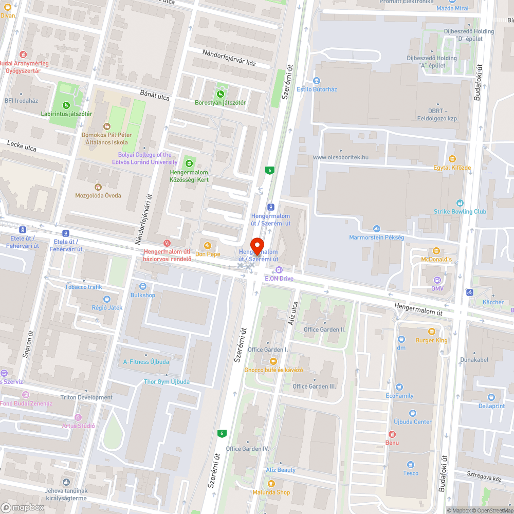 Gyalogos lámpaciklus felülvizsgálata bejelentés helye