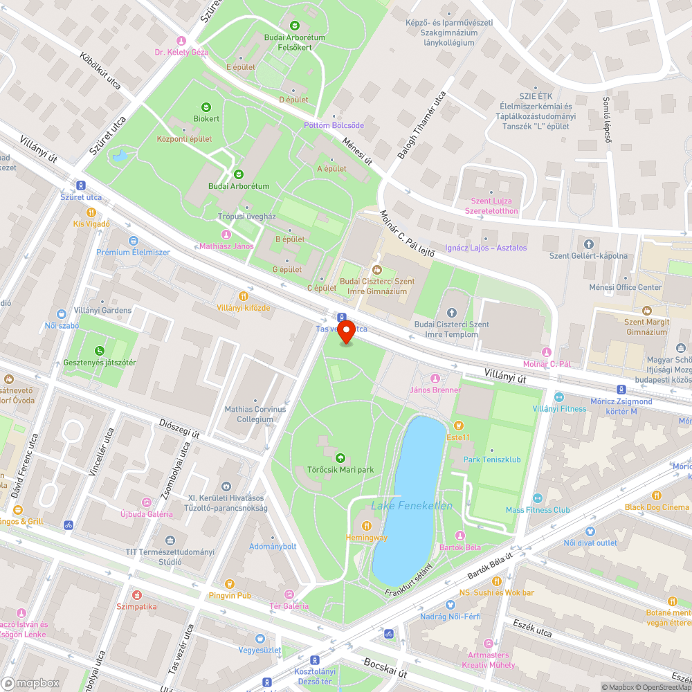 Feneketlen tavi játszótér elkerített mászóka bejelentés helye