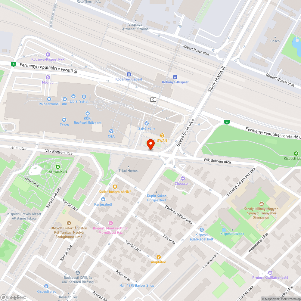 Leesett jelzőtábla bejelentés helye