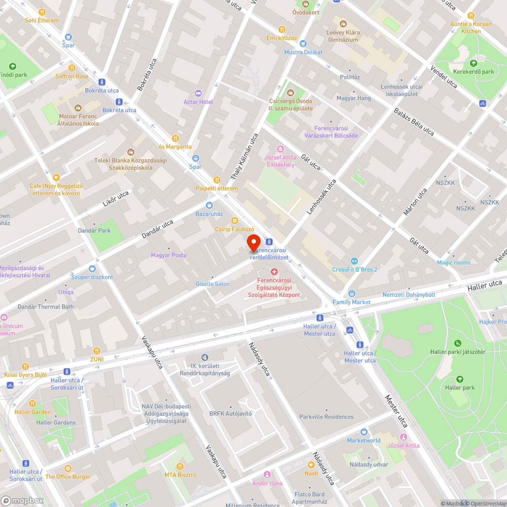 kint felejtett tábla bejelentés helye