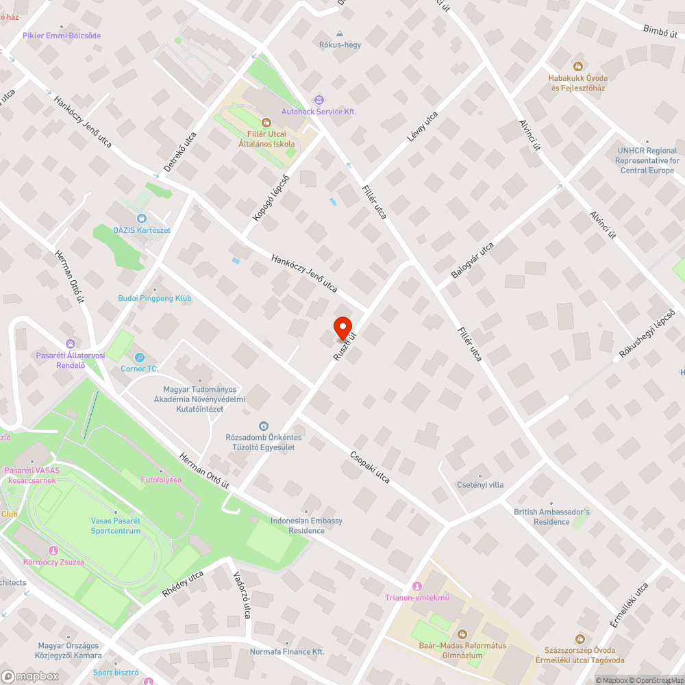 Autók parkoltatása bejelentés helye