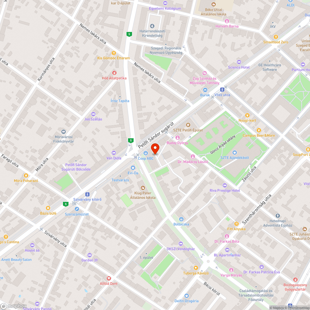 Raktárnak használt autó bejelentés helye