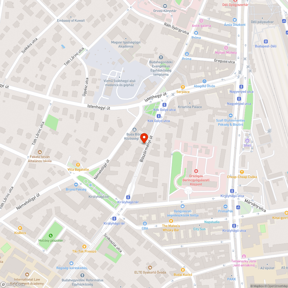 parkolás tiltás nem létező üzlethez történő szállítás miatt bejelentés helye