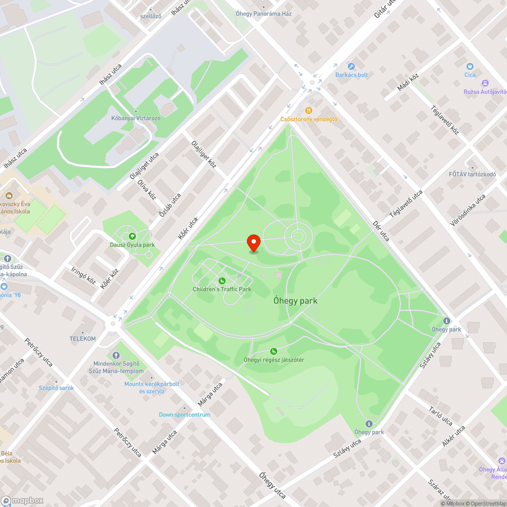 Elhanyagolt kondipark bejelentés helye