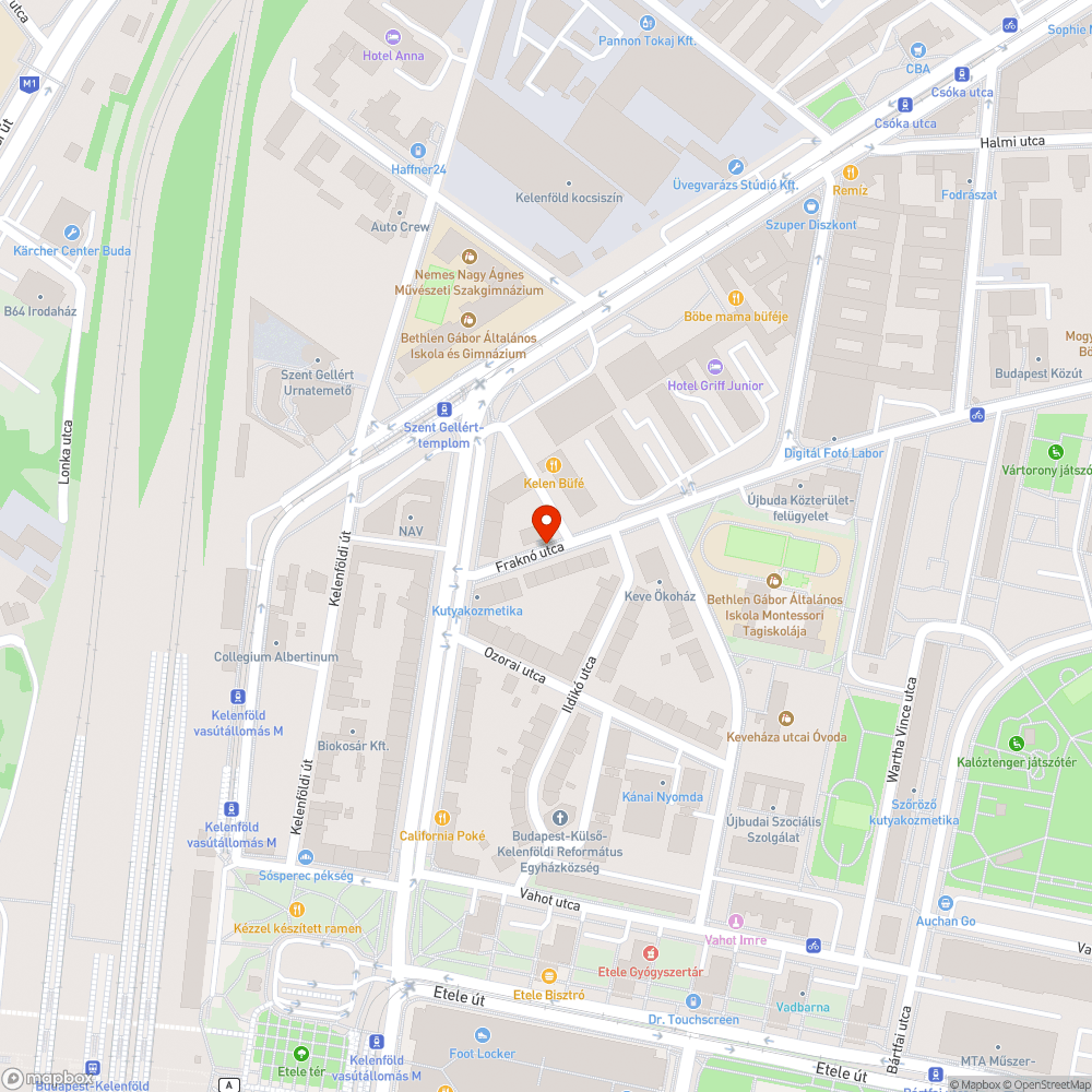 Sérült keretű fedlap bejelentés helye