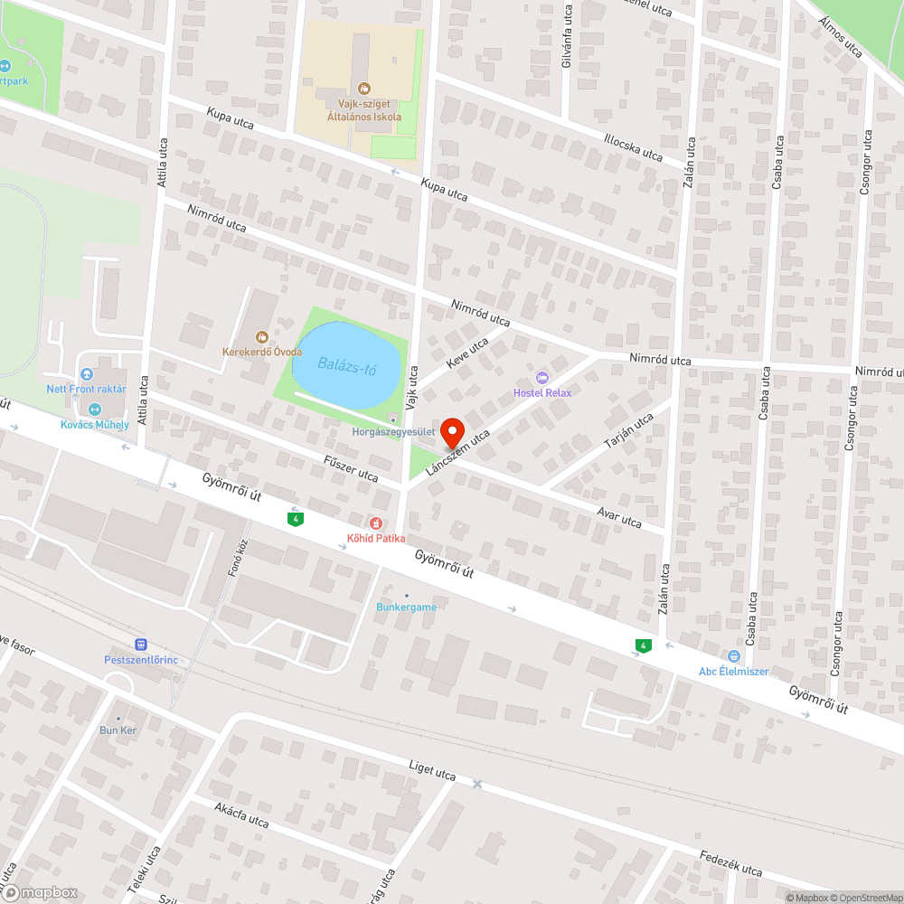 Tönkrement járdarész bejelentés helye