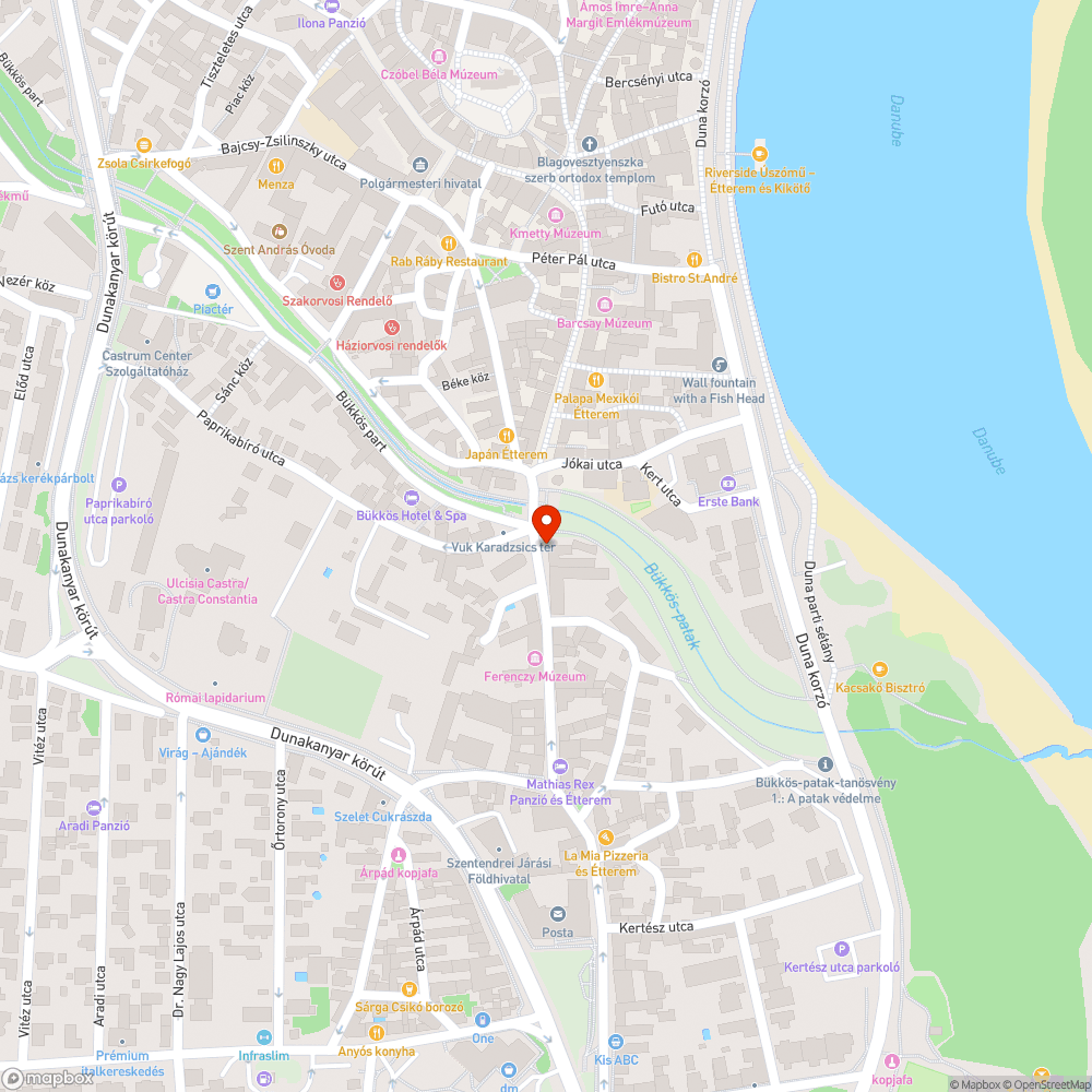 Eldugult víznyelő bejelentés helye