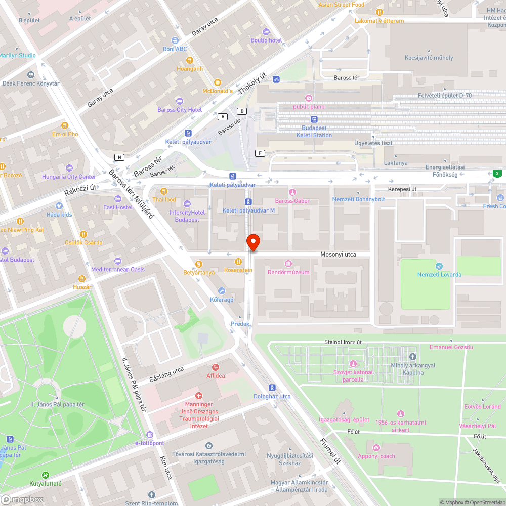 Törött és erősen horpadt felületű aknatető bejelentés helye