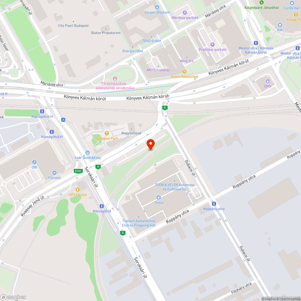 Illegális szemétlerakás bejelentés helye