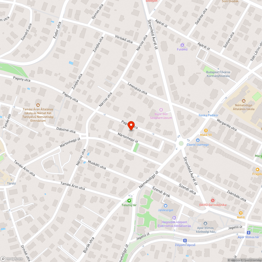 fára akasztott szemét bejelentés helye