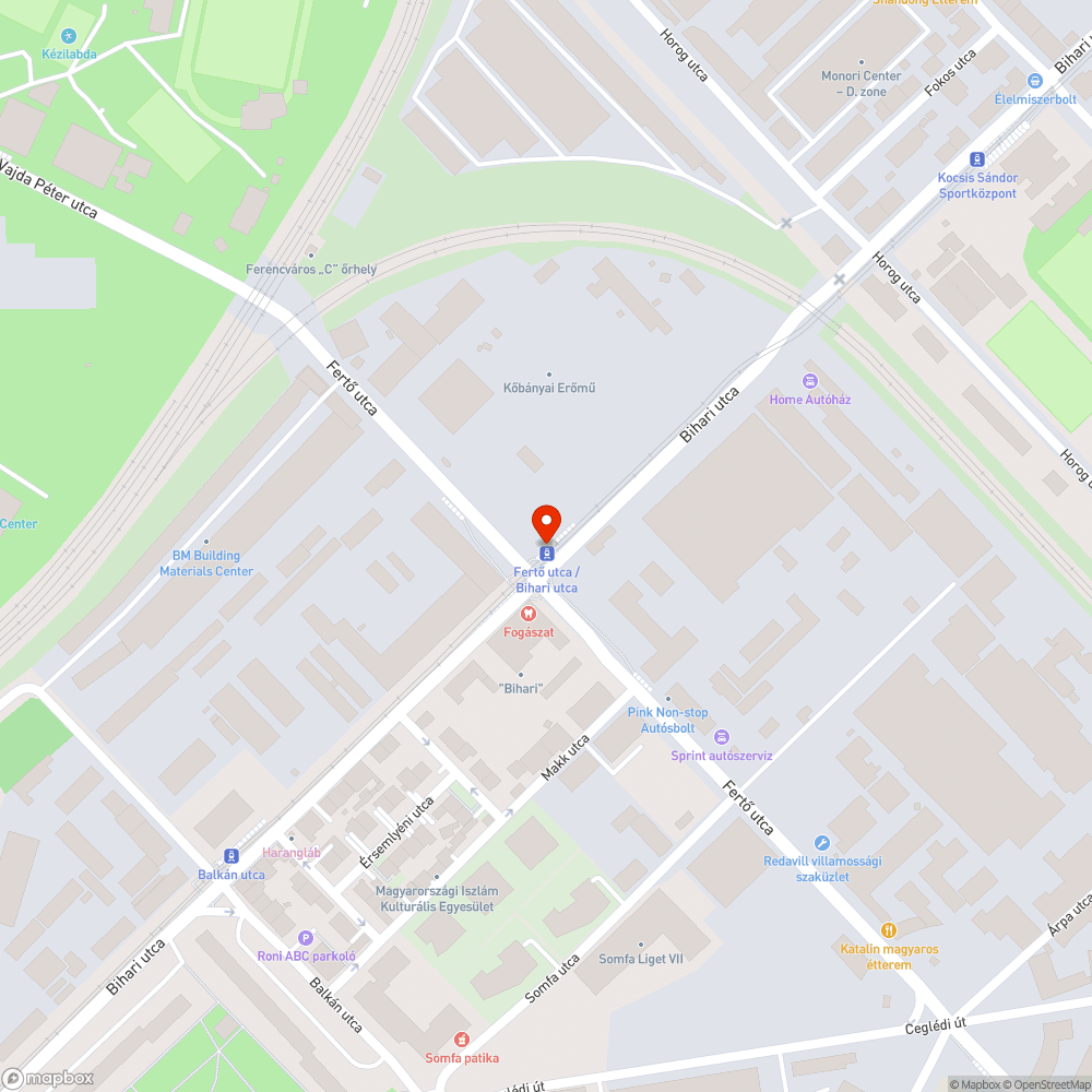 Szemetes hiánya bejelentés helye