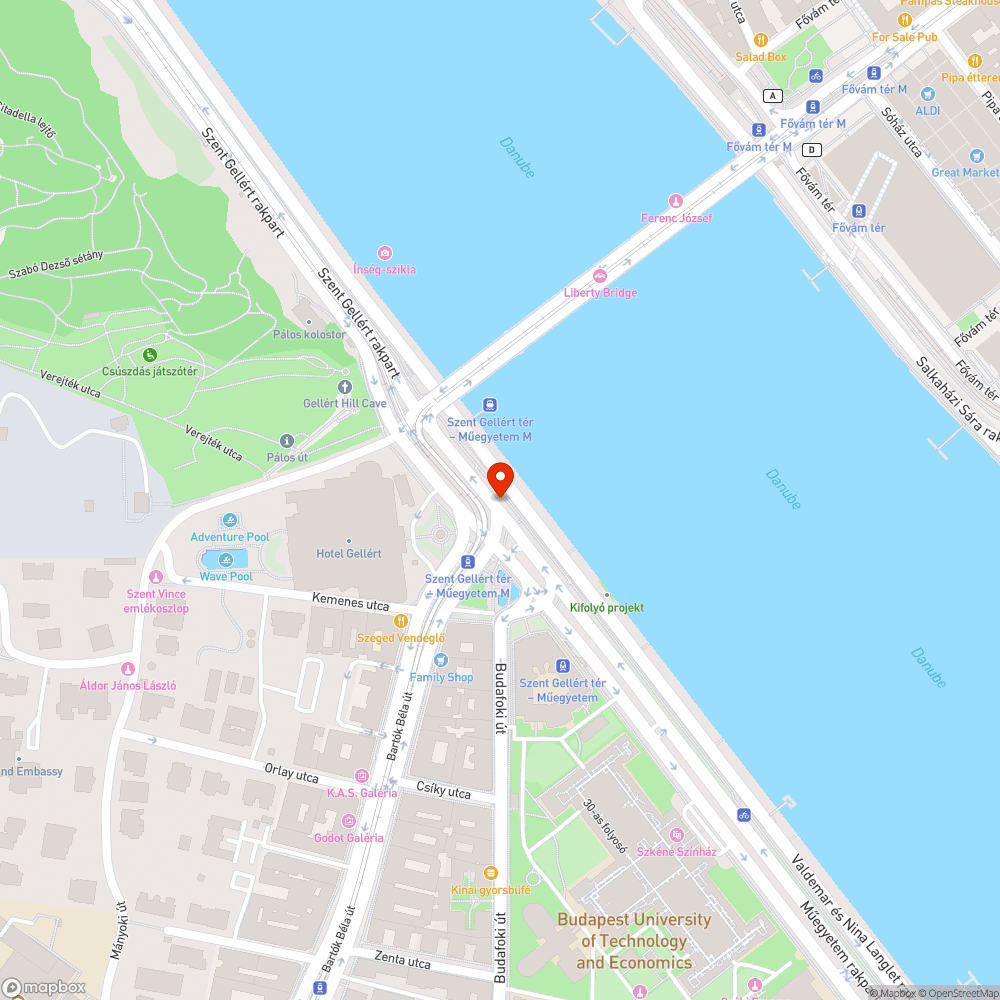 Szakaszosan kiégett jelzőcsíkok az M4 metró vonalon bejelentés helye