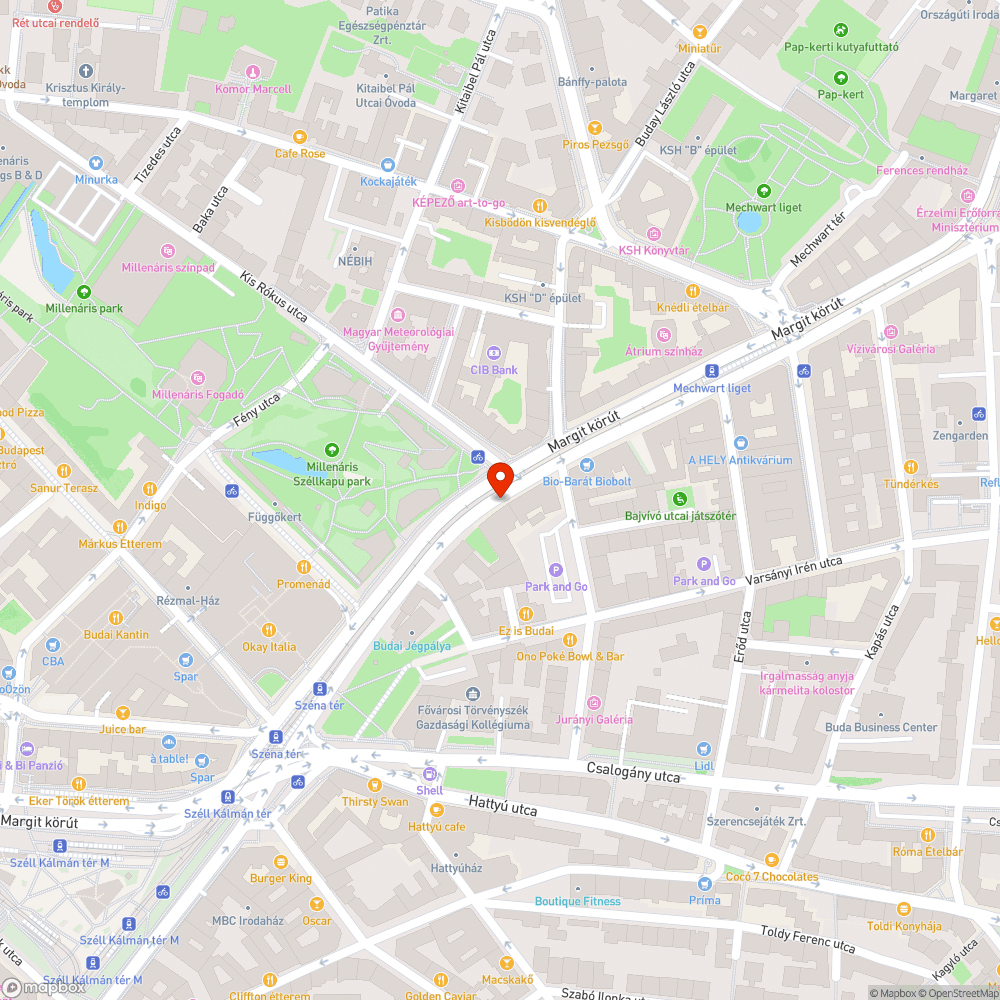 Botlásveszélyes fedlap bejelentés helye