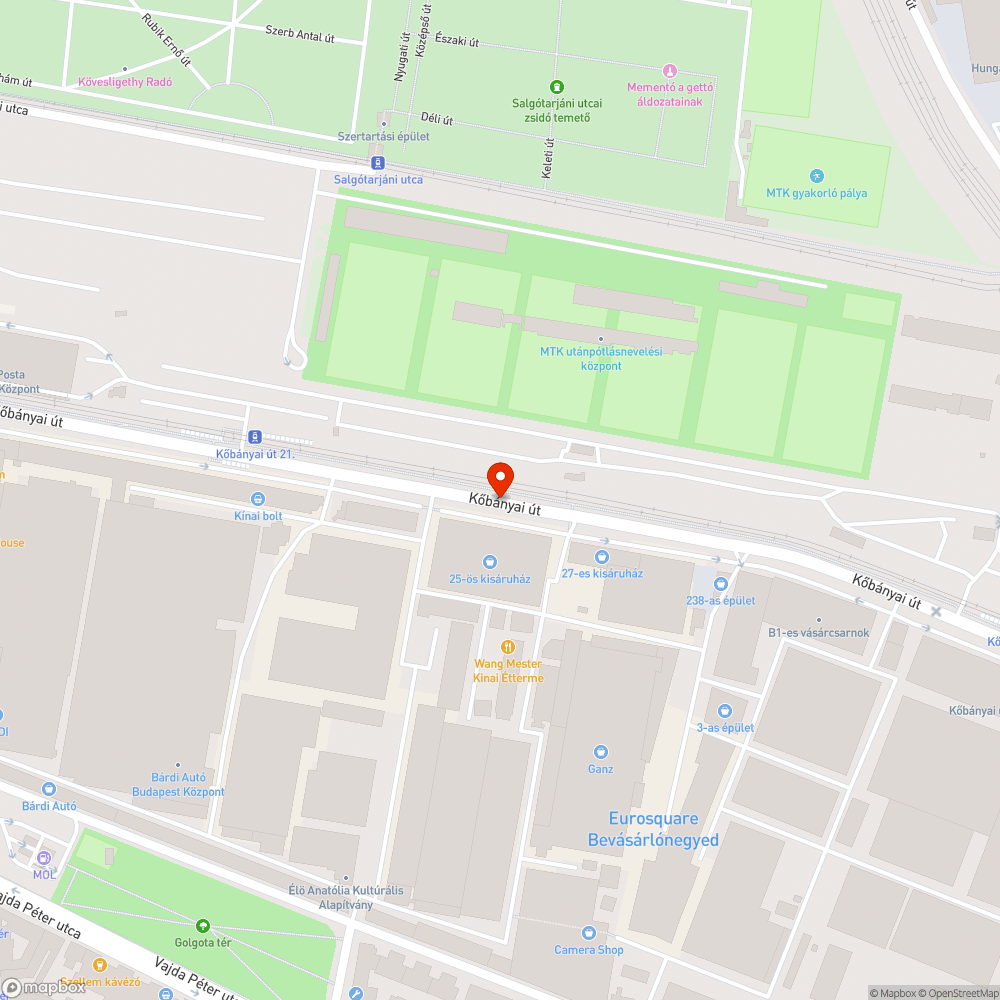 Állandó hulladék bejelentés helye