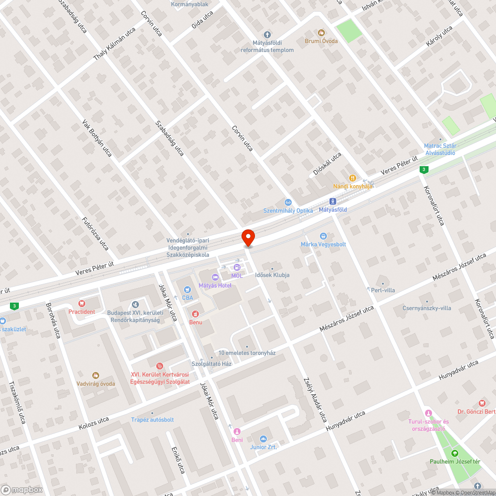 Sérült fatámaszok bejelentés helye