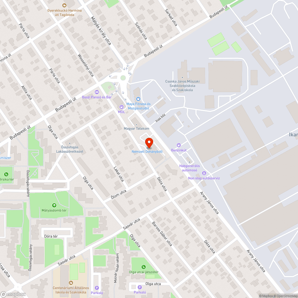 SPAR parkolójában valami évek óta bejelentés helye