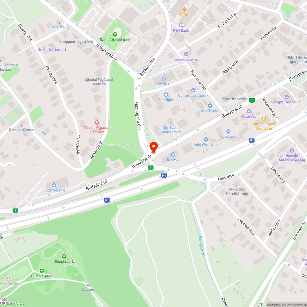 Hiányzó fényterelő bejelentés helye