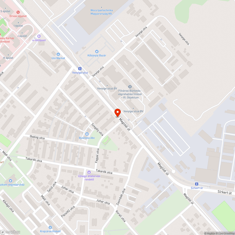 Rongálódott terelő korlát bejelentés helye